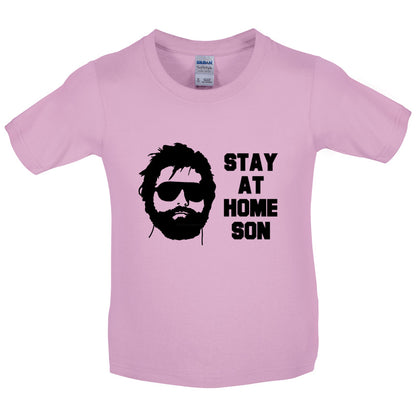 Stay at home Son Kids T Shirt