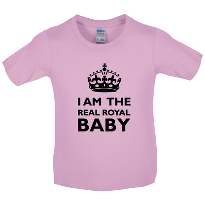 I Am The Real Royal Baby Kids T Shirt