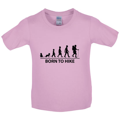 Born to Hike Kids T Shirt