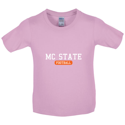 MC State Football Kids T Shirt