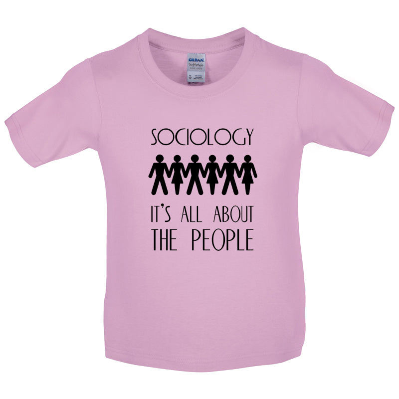 Sociology It's All About The People Kids T Shirt