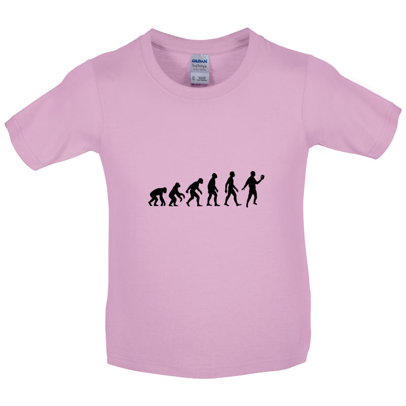 Evolution Of Man Acting Kids T Shirt