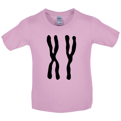 XY Chromosome Kids T Shirt