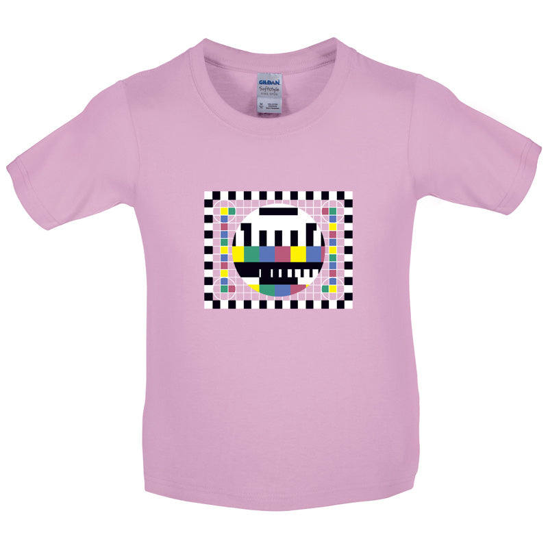 TV Test Card Kids T Shirt