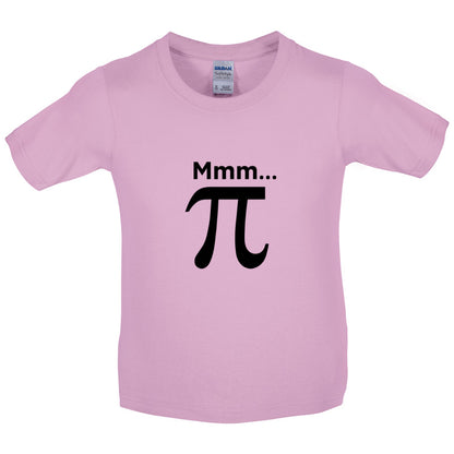 Mmm Pi Kids T Shirt