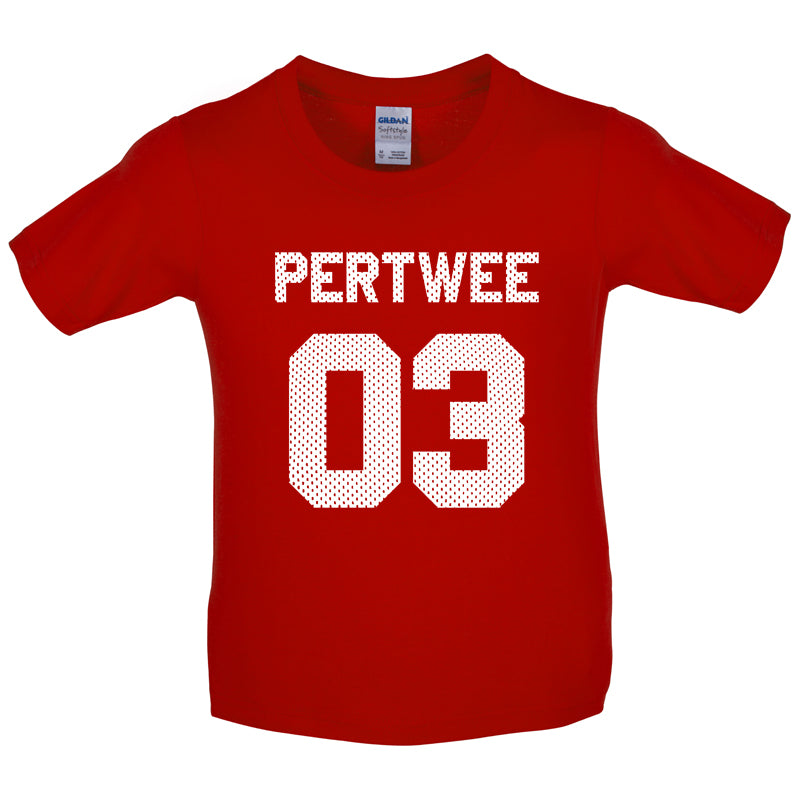 Pertwee 03 Kids T Shirt