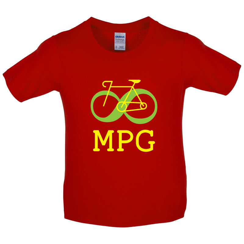 Bicycle Infinity MPG Kids T Shirt