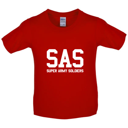 SAS Super Army Soldiers Kids T Shirt