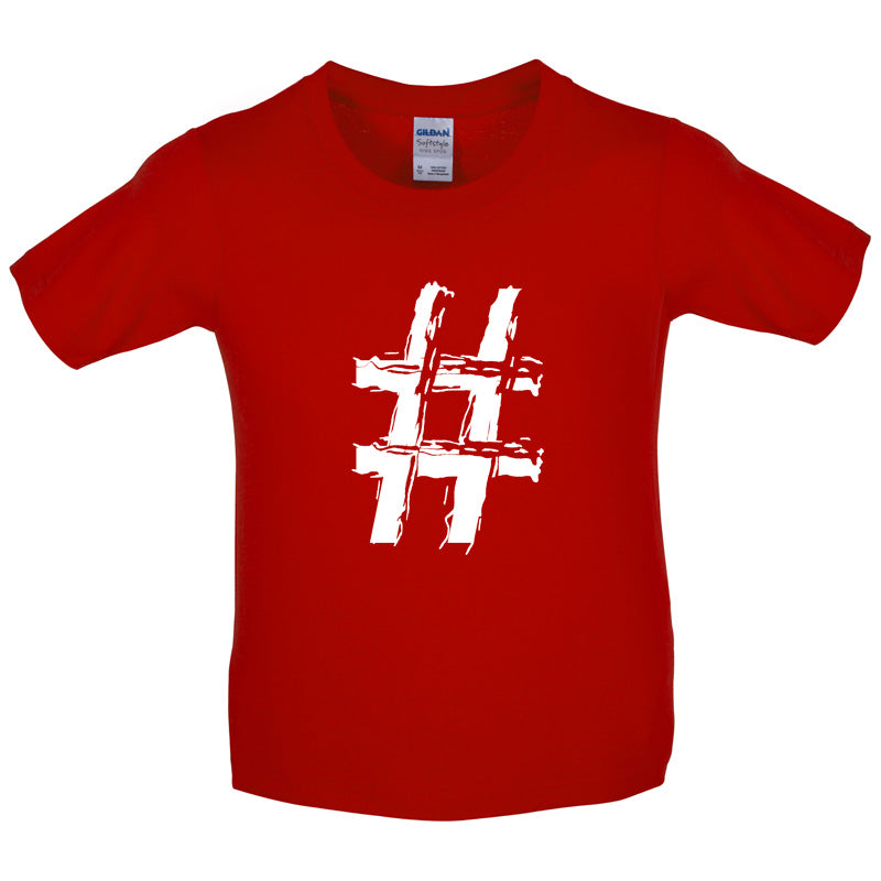 Hashtag Kids T Shirt