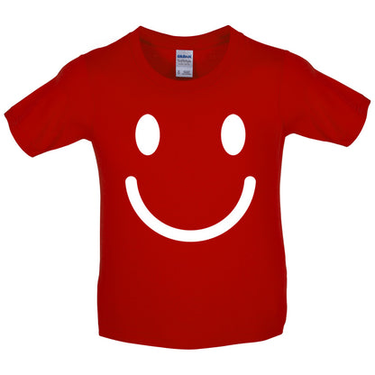 Smiley Face Kids T Shirt