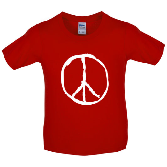 Peace Sign Kids T Shirt