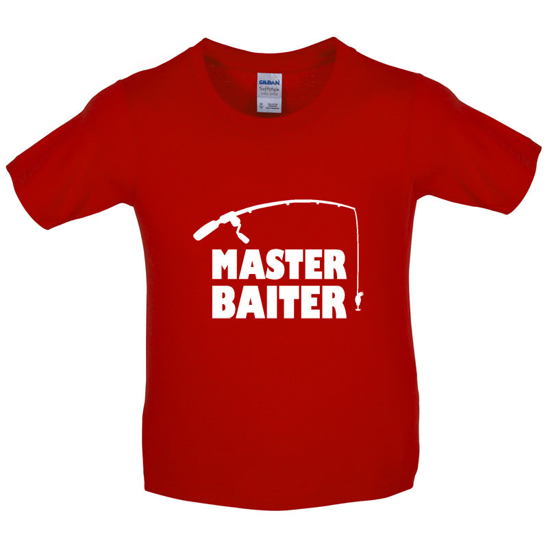 Master Baiter Kids T Shirt