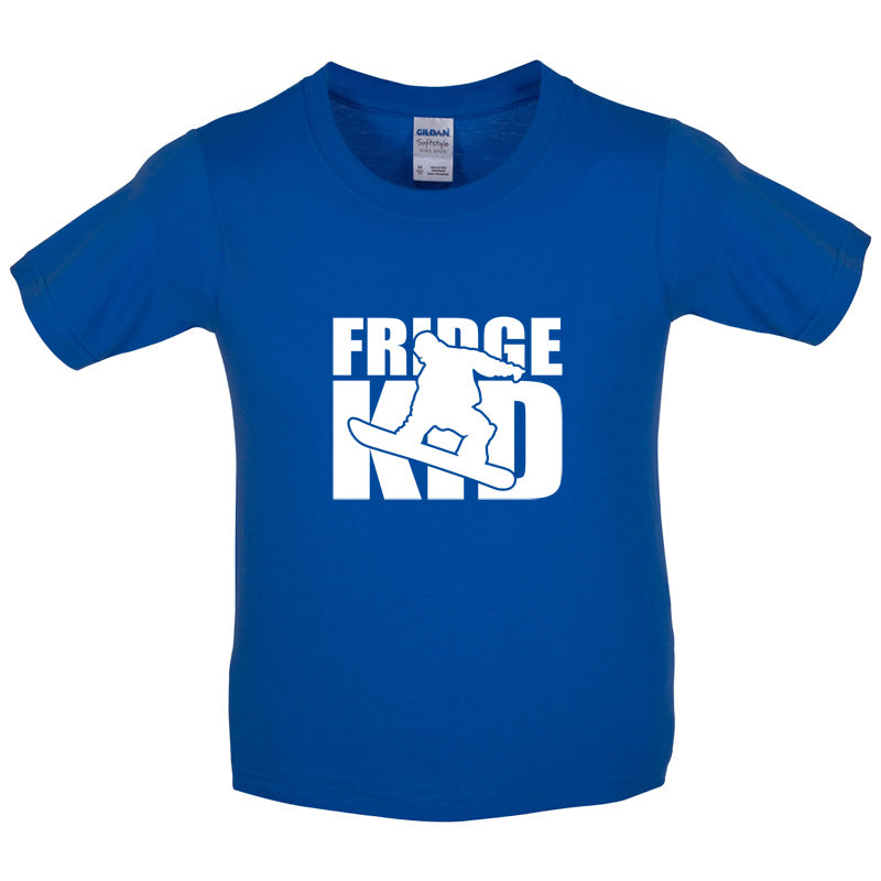 Fridge Kids Snowboard Kids T Shirt