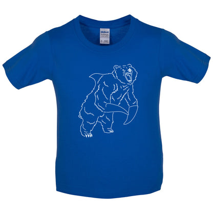 Bear Shark Kids T Shirt