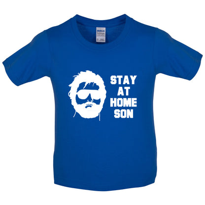 Stay at home Son Kids T Shirt