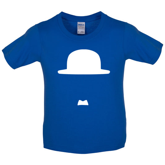 Minimalist Charlie Chaplin Kids T Shirt