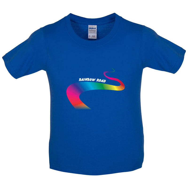 Rainbow Road Kids T Shirt