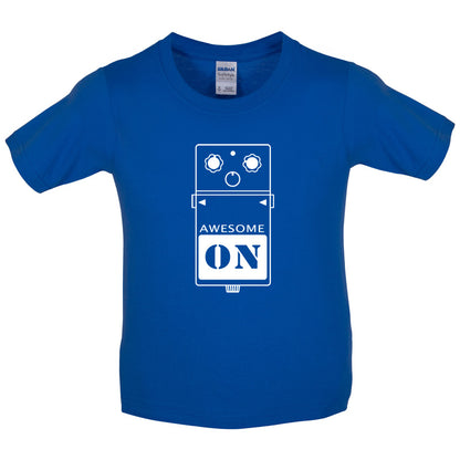 Guitar Pedal Kids T Shirt