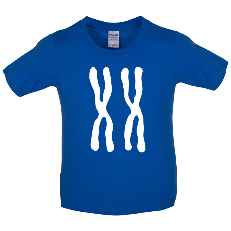 XX Chromosome Kids T Shirt