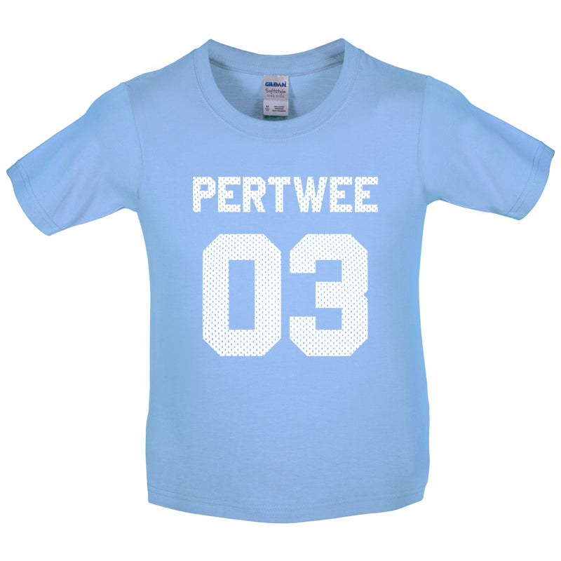 Pertwee 03 Kids T Shirt