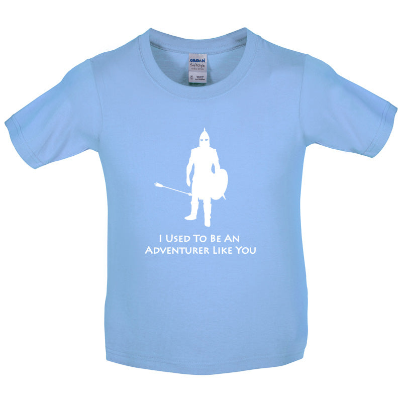 I Used To Be An Adventurer Like You Kids T Shirt