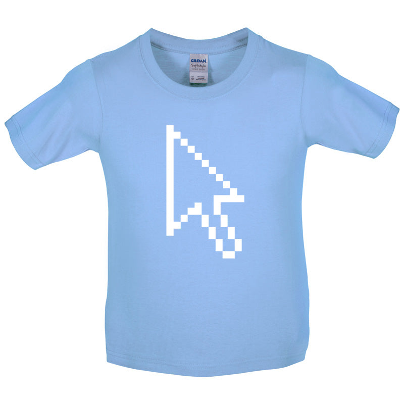 Mouse Pointer (Pixel) Kids T Shirt