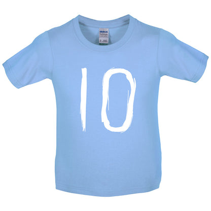 Paint Brush 10 Kids T Shirt