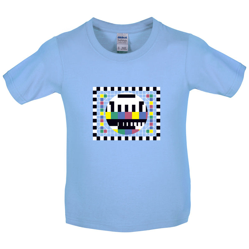 TV Test Card Kids T Shirt