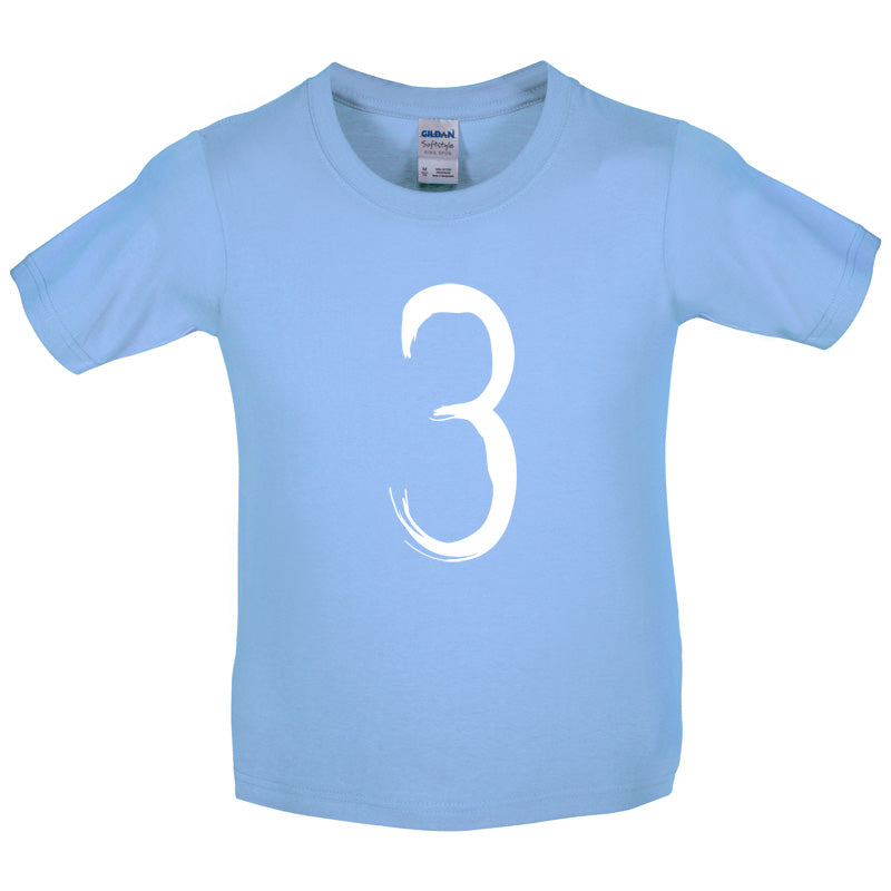 Paint Brush 3 Kids T Shirt