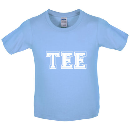 Tee College Style Kids T Shirt