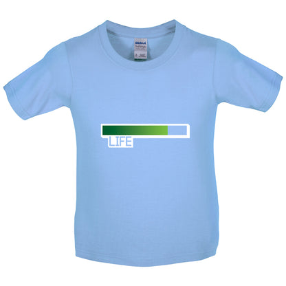 Life Bar Video Games Kids T Shirt