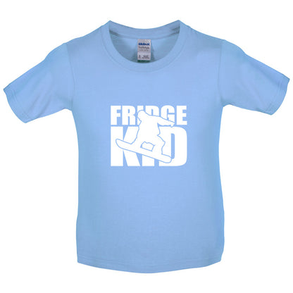 Fridge Kids Snowboard Kids T Shirt