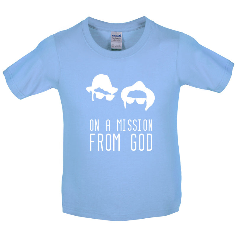 On A Mission From God Kids T Shirt