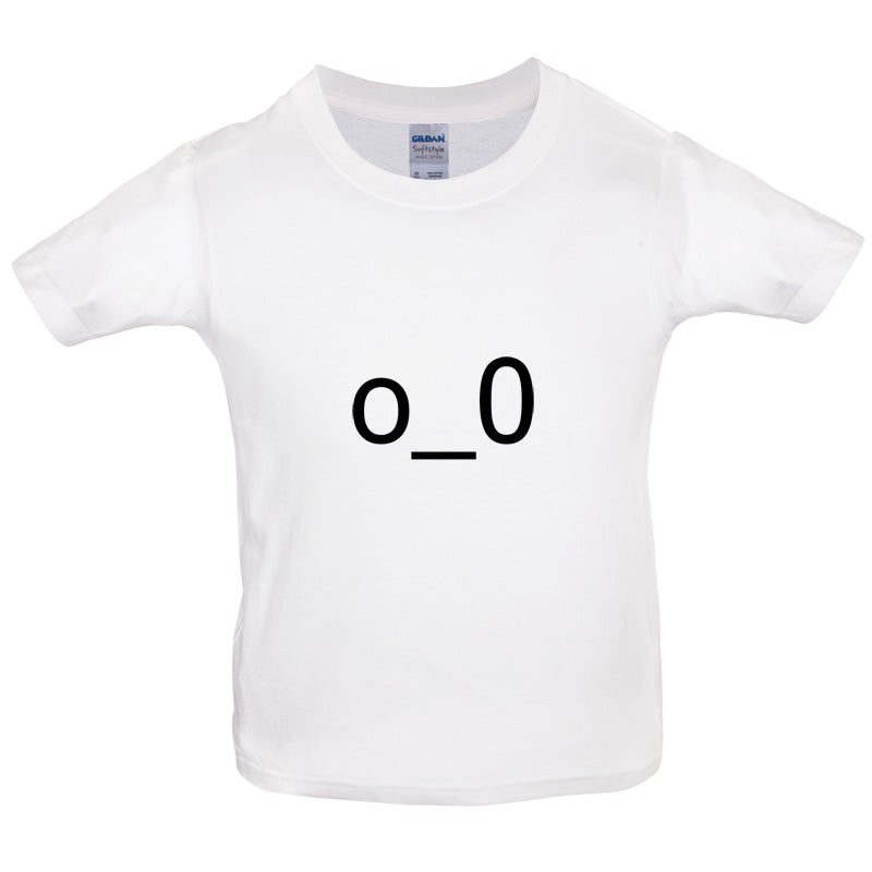 Confused Smiley Kids T Shirt