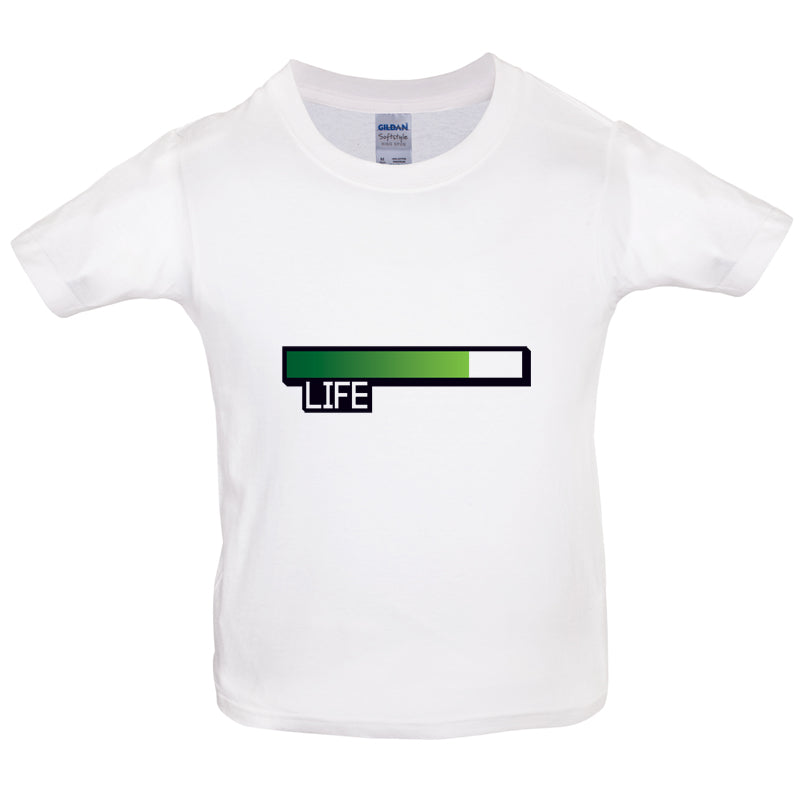 Life Bar Video Games Kids T Shirt
