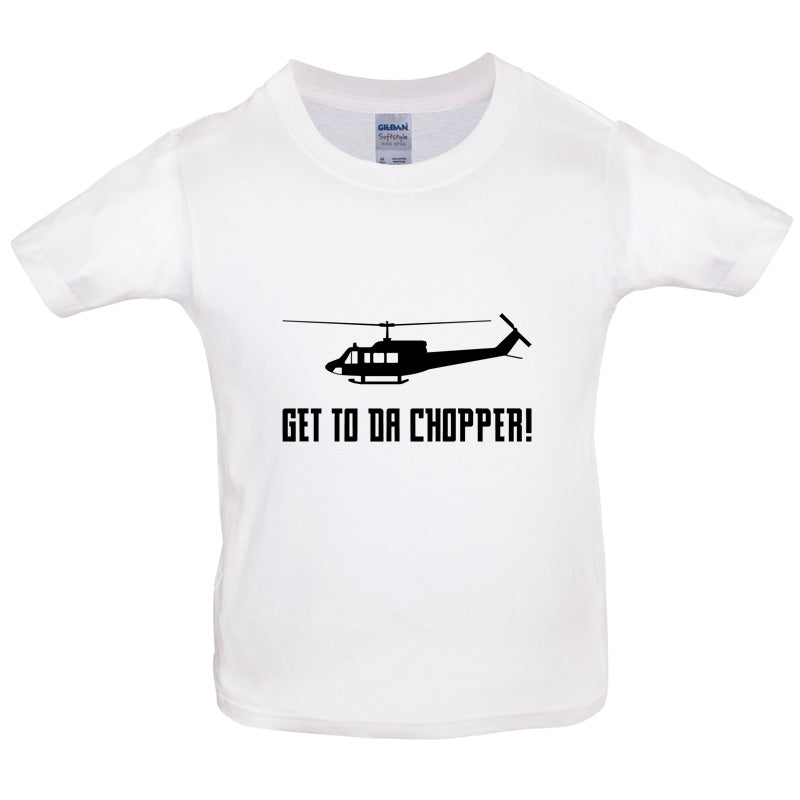 Get To Da Chopper Kids T Shirt