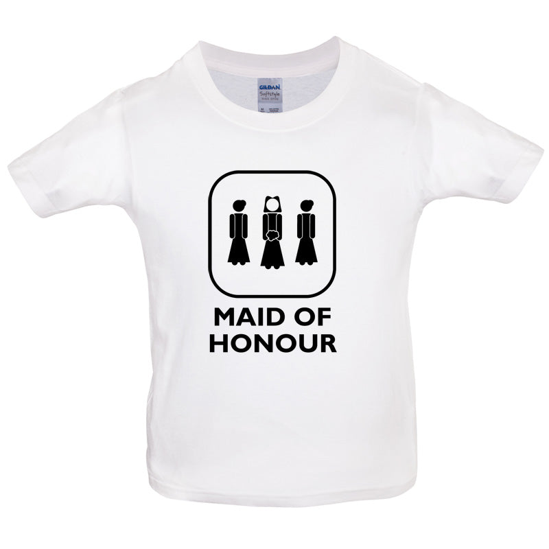 Maid of Honour Kids T Shirt