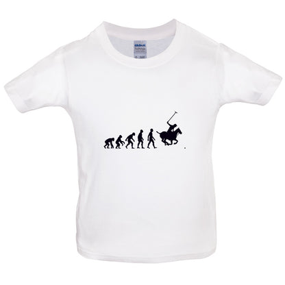 Evolution Of Man Polo Kids T Shirt
