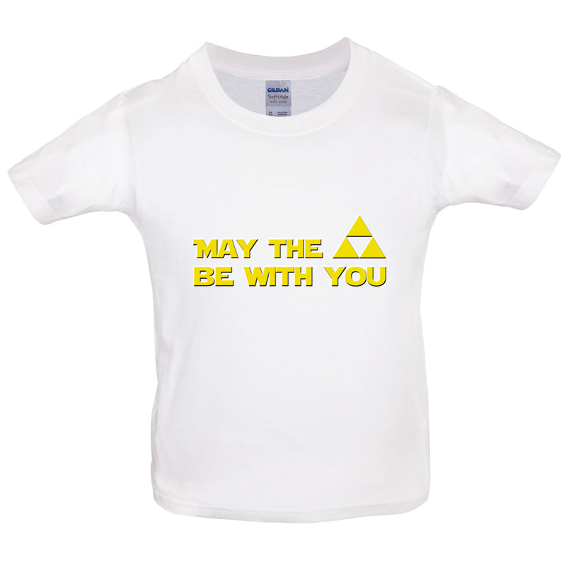 May The Triforce Be With You Kids T Shirt