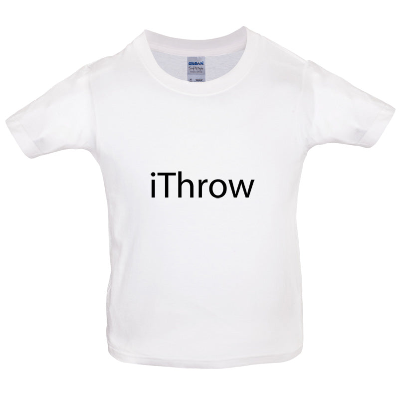 iThrow Kids T Shirt