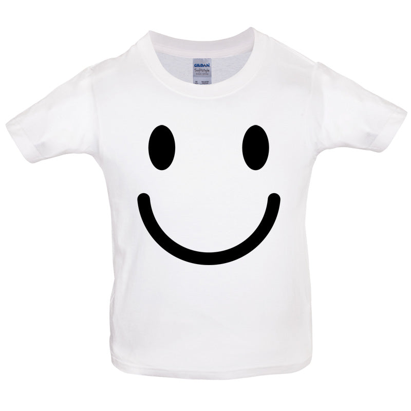 Smiley Face Kids T Shirt