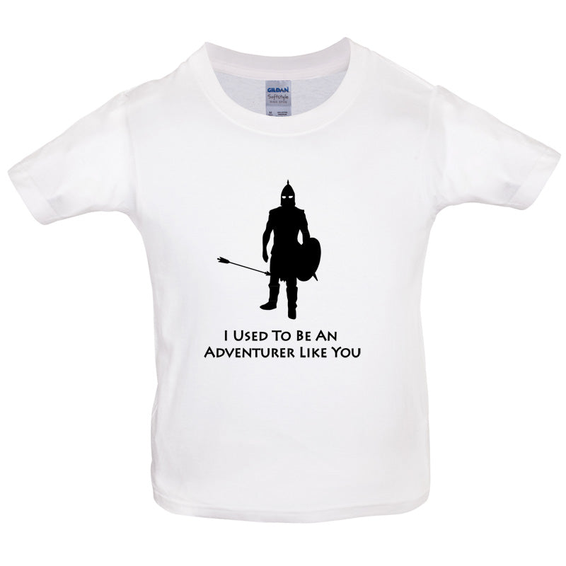 I Used To Be An Adventurer Like You Kids T Shirt