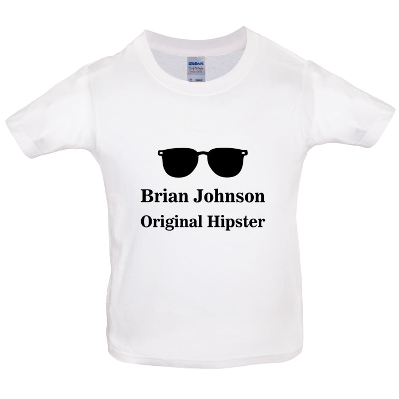 Brian Johnson Original Hipster Kids T Shirt