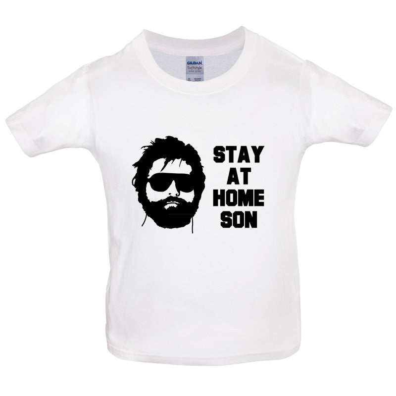 Stay at home Son Kids T Shirt