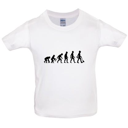 Evolution of Man Garden Kids T Shirt