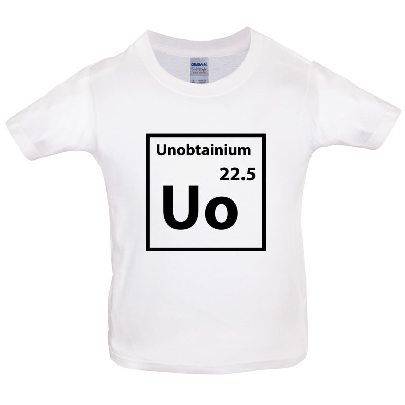 Unobtainium (Periodic Table) Kids T Shirt