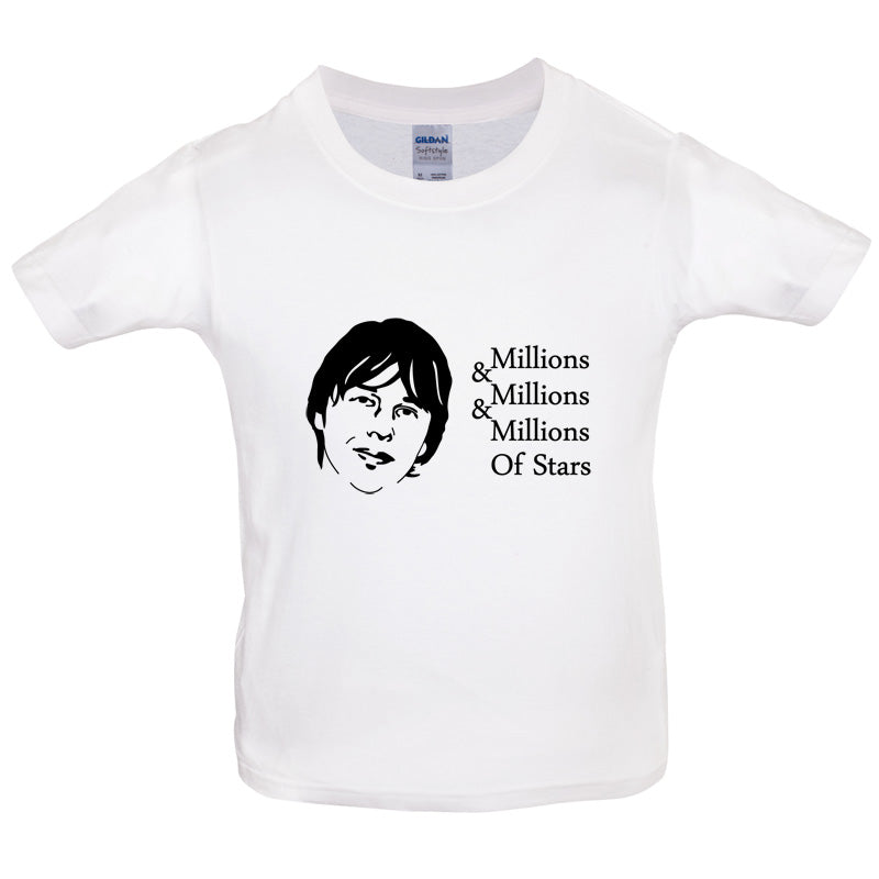 Millions & Millions & Miillions of Stars Kids T Shirt
