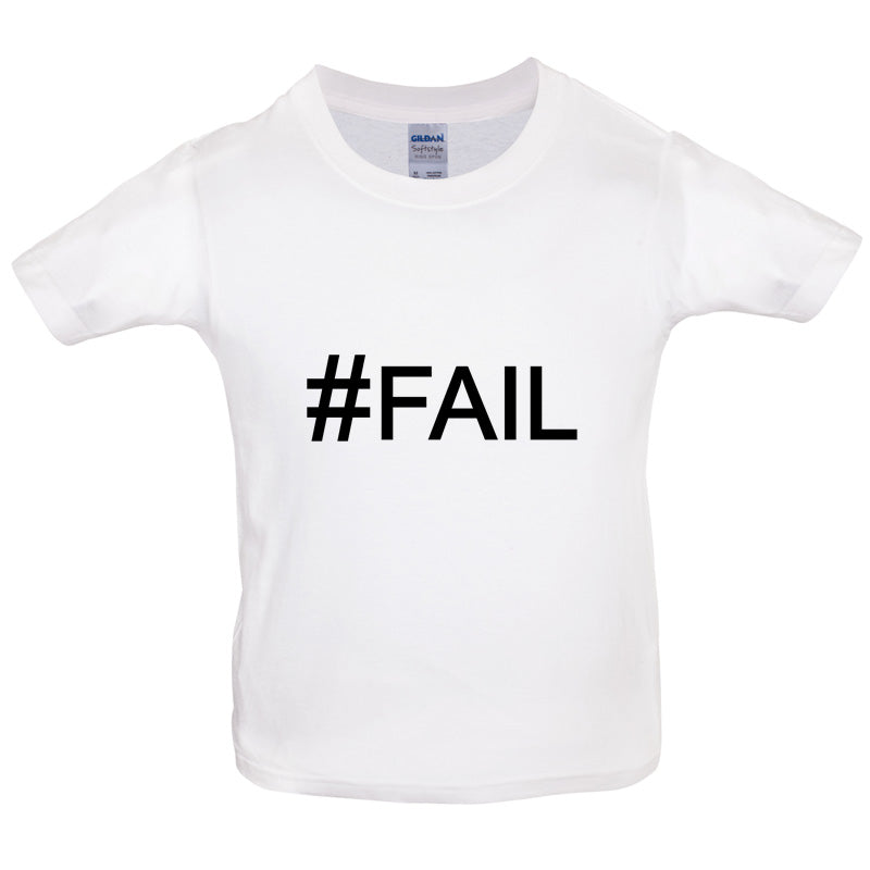 #Fail (Hashtag) Kids T Shirt