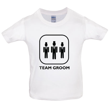 Team Groom Kids T Shirt
