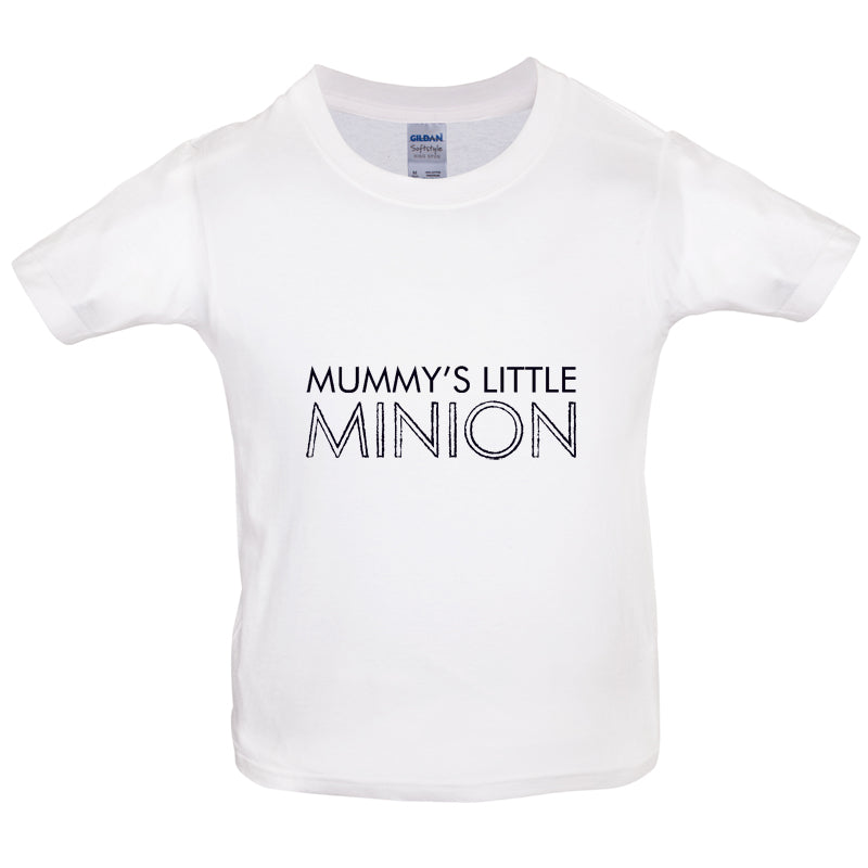 Mummy's Little Minion Kids T Shirt